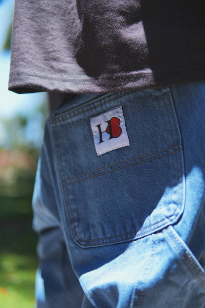 Baggy Denim Short 0001