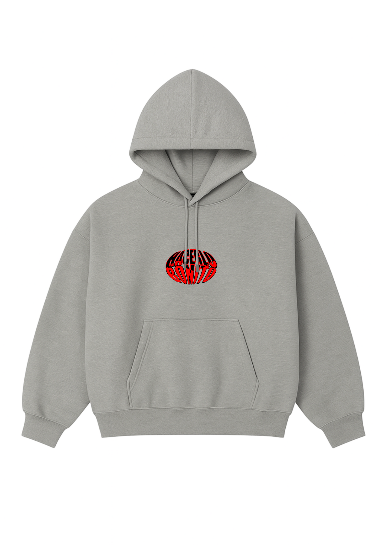 Graphic - Oversized Cropped Hoodie