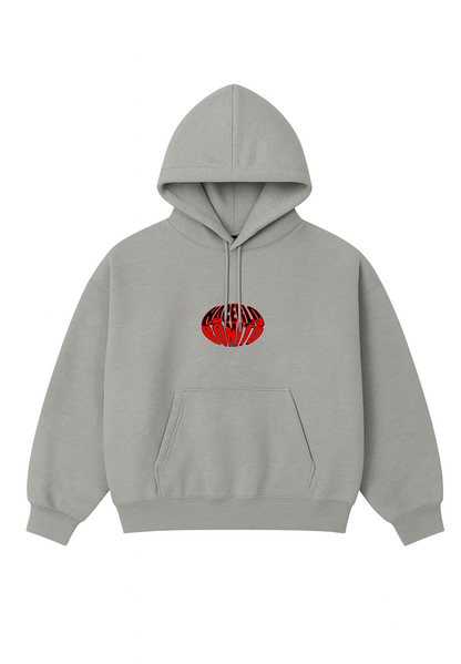 Graphic - Oversized Cropped Hoodie