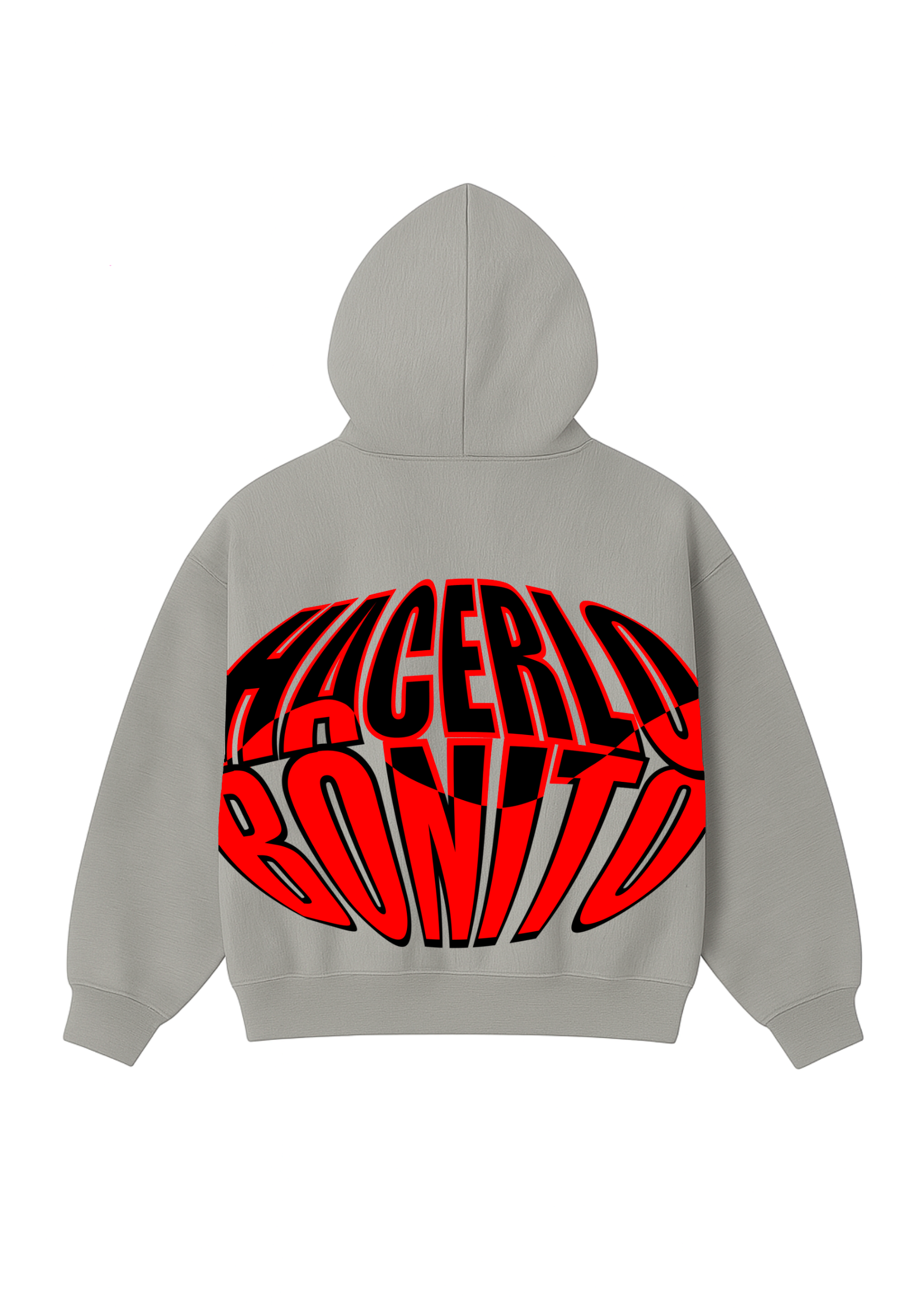 Graphic - Oversized Cropped Hoodie