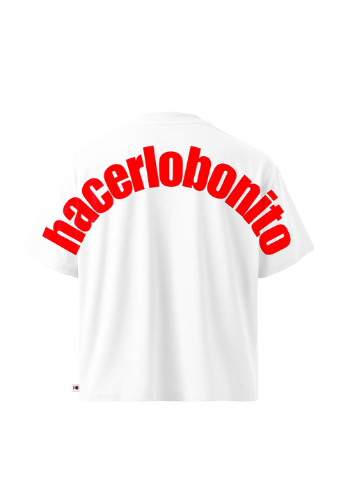 Curve – Oversized Cropped Tee "Red Label"
