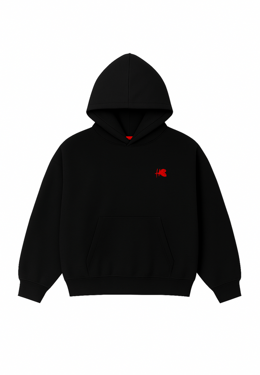 Phantom - Oversized Cropped Hoodie (limited edition)