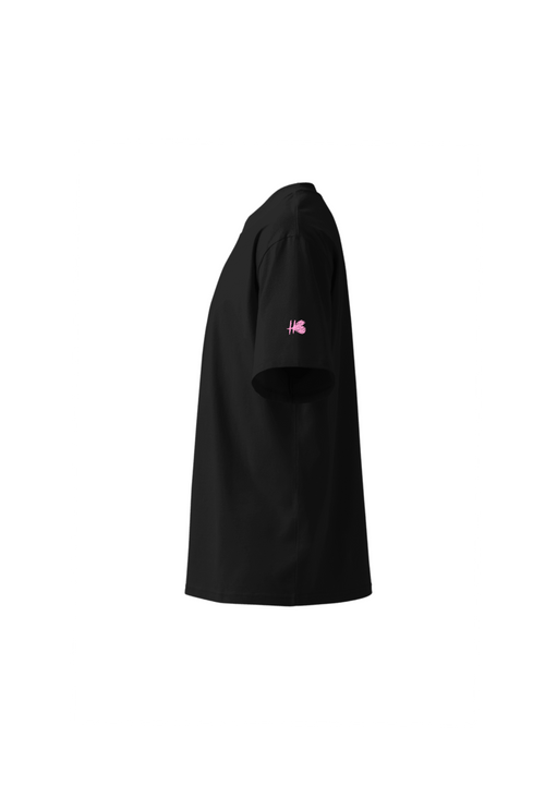 Anabelle – Oversized Cropped Tee (etiqueta roja)