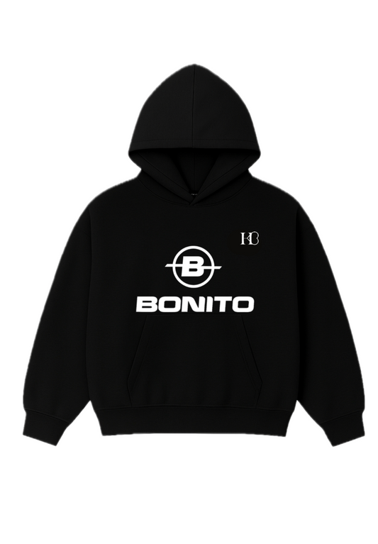 Bonito - Oversized Cropped Hoodie